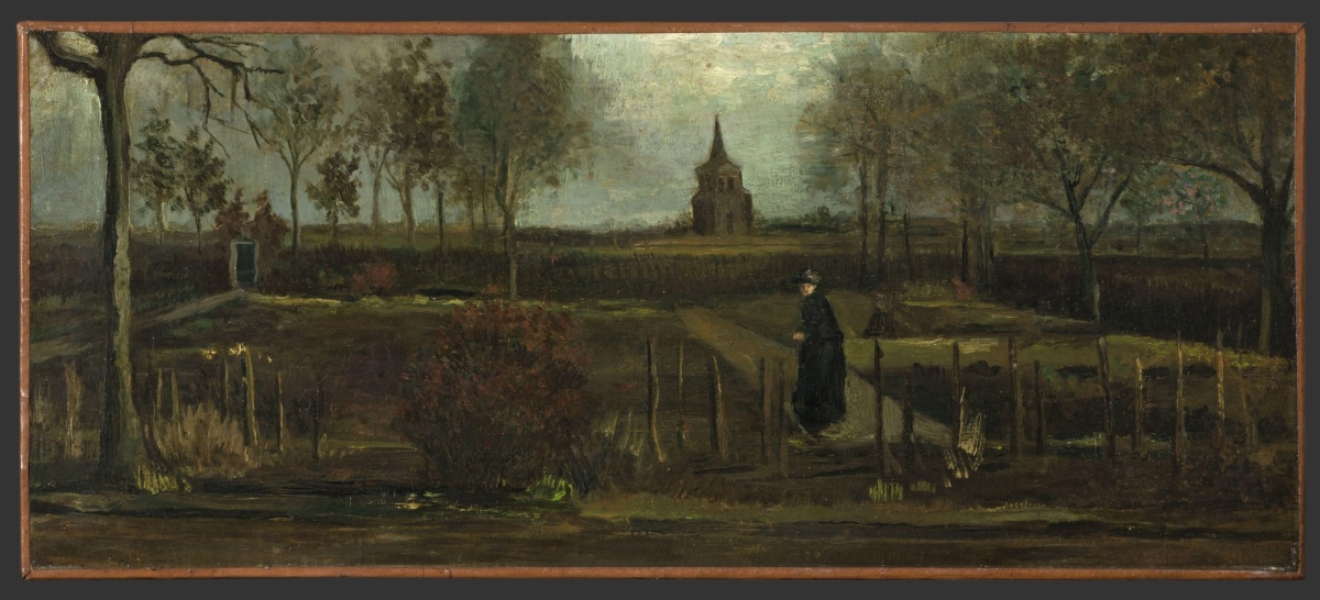 Vincent van Gogh, Lentetuin, de pastorietuin te Nuenen in het voorjaar